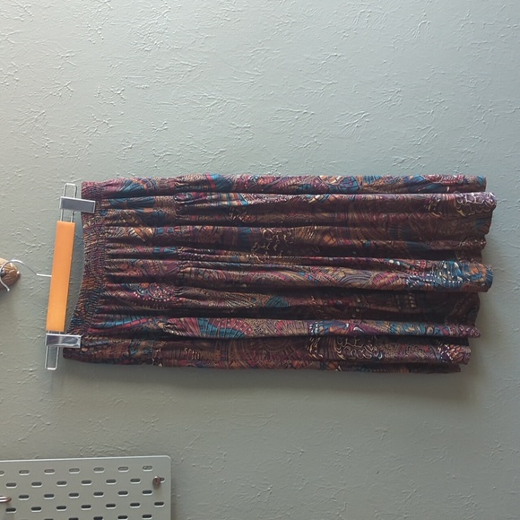 Born in America Dresses & Skirts - Born in America Vintage Paisley Midi Skirt